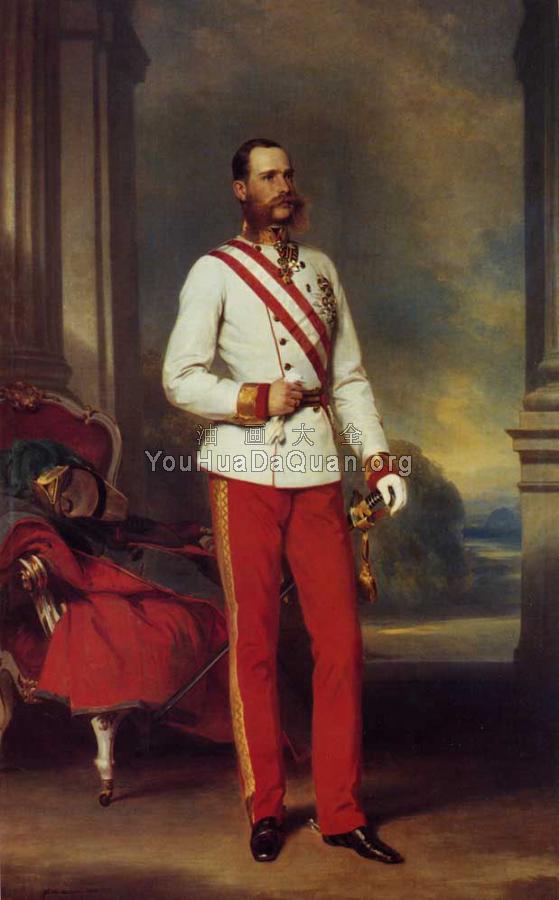 Franz Joseph I Emperor of Austria - 弗朗兹·夏维尔·温特哈特